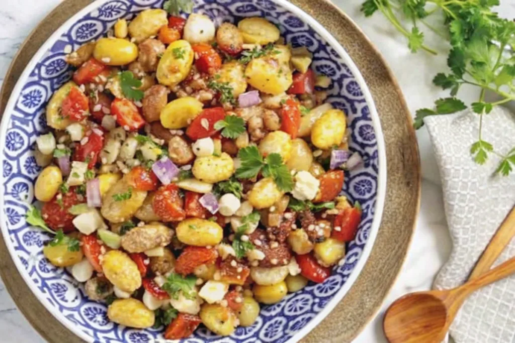 Healthy Mediterranean Gnocchi