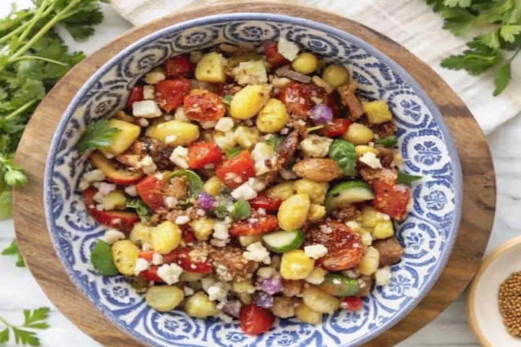 Healthy Mediterranean Gnocchi