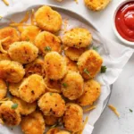 High Protein Cheese Chicken Nuggets