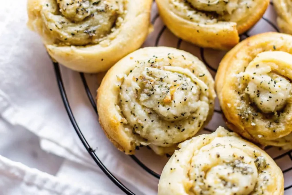 High Protein Garlic Parmesan Rolls