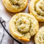 High Protein Garlic Parmesan Rolls