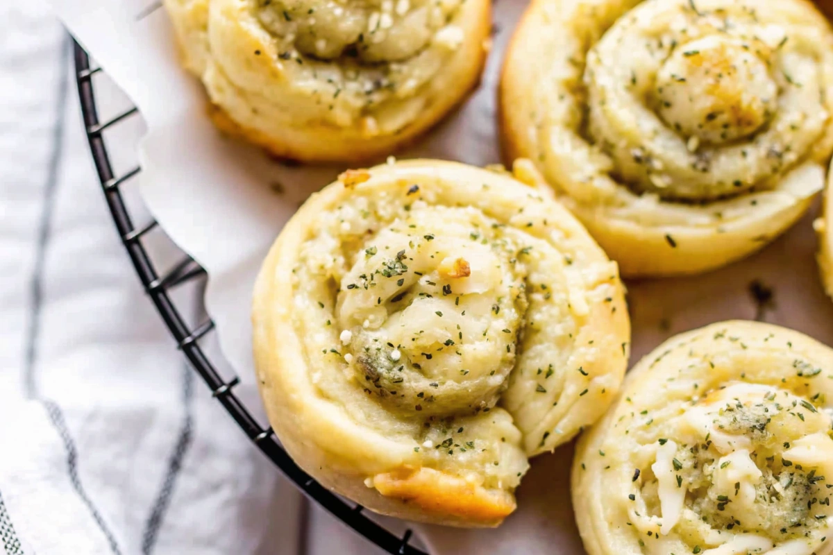 High Protein Garlic Parmesan Rolls