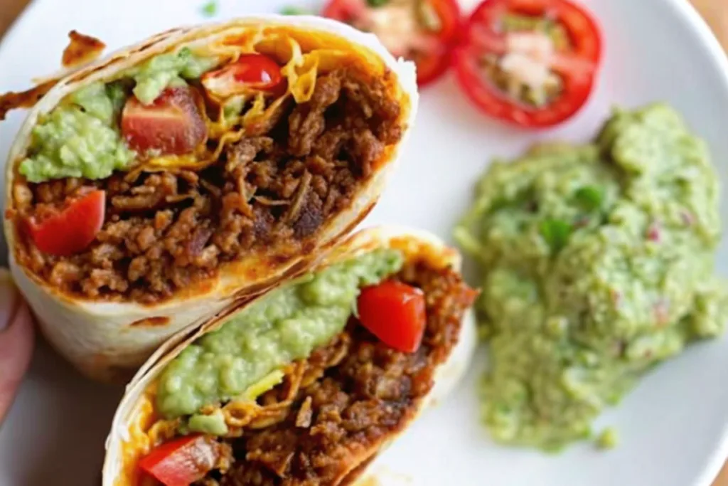 High Protein Vegetarian Burritos