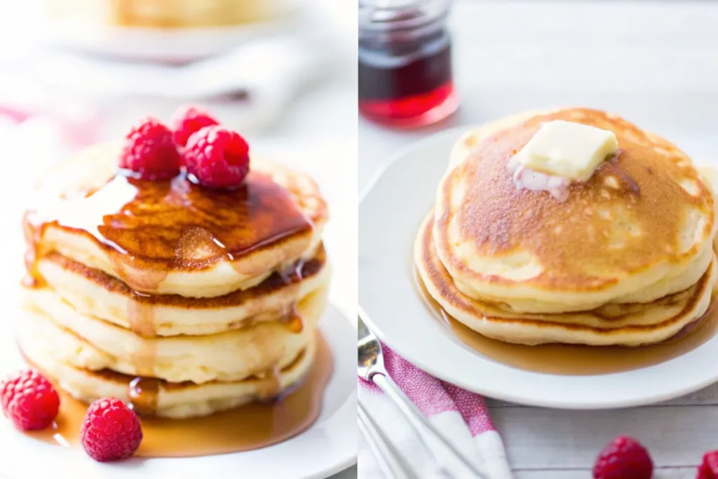 Homemade Sour Cream Pancakes