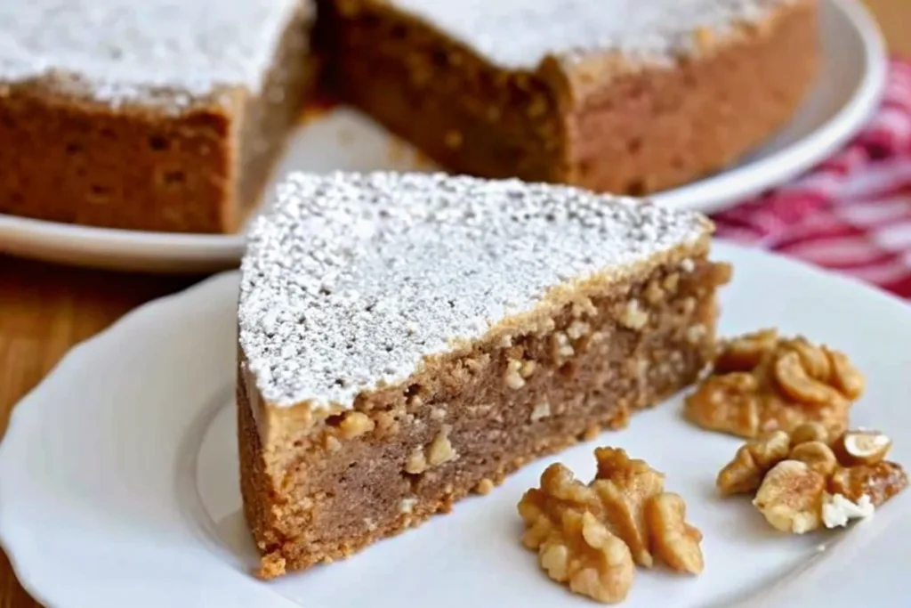 Italian Walnut Cake Recipe