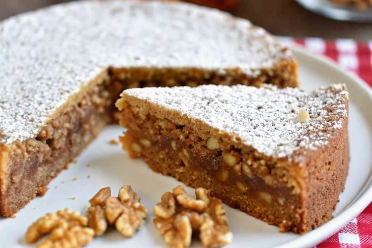 Italian Walnut Cake Recipe