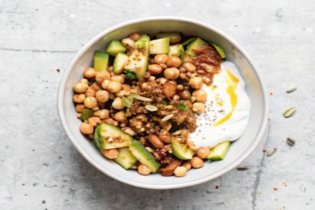 Mediterranean Greek Yogurt Bowl