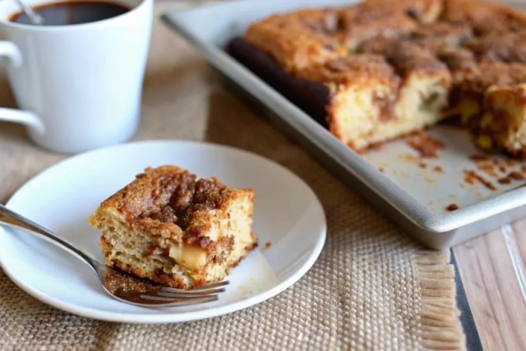 Moist Almond Flour Coffee Cake Recipe