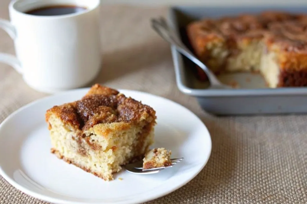 Moist Almond Flour Coffee Cake Recipe