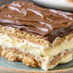 No-Bake Chocolate Eclair Cake