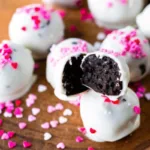 Oreo Balls for Valentine's Day
