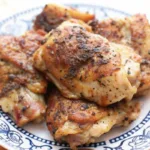 Pan Fried Italian Chicken Thighs