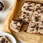 Protein Banana Snack Cake with Icing