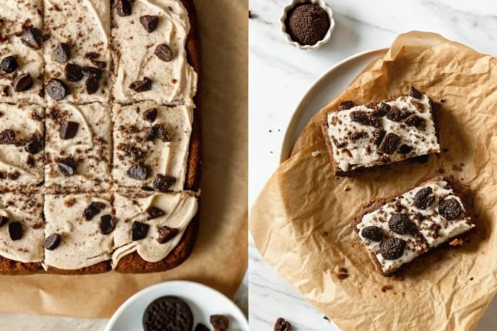 Protein Banana Snack Cake with Icing