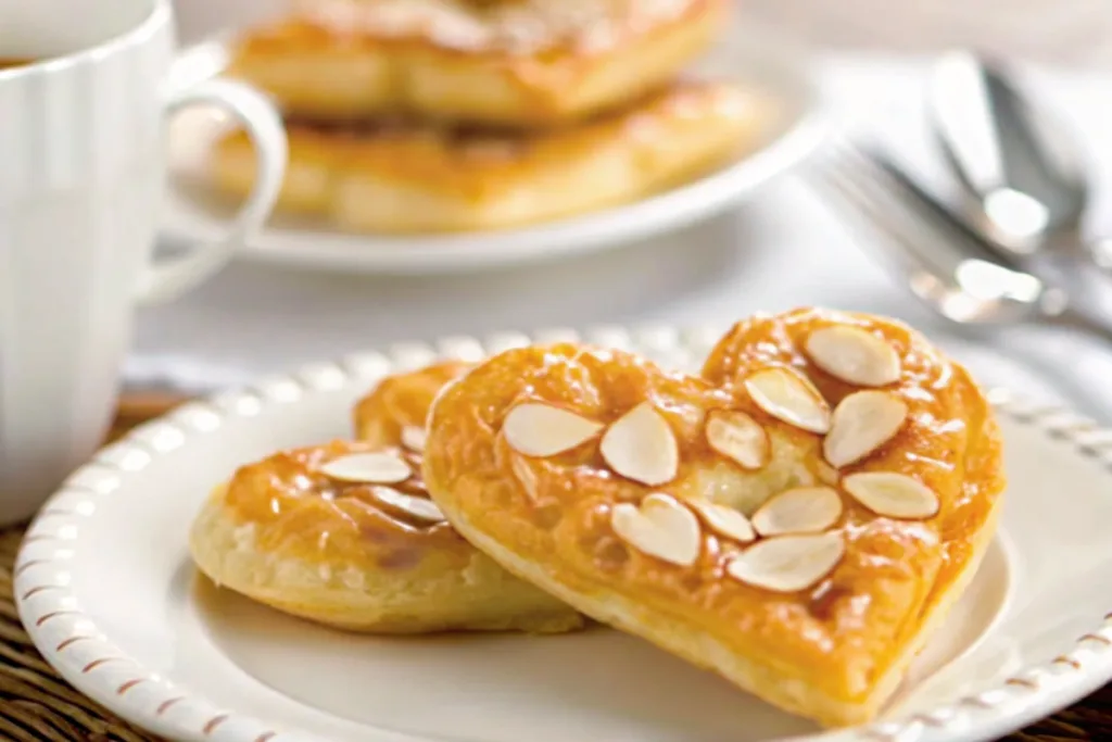 Puff Pastry Valentine Cookies