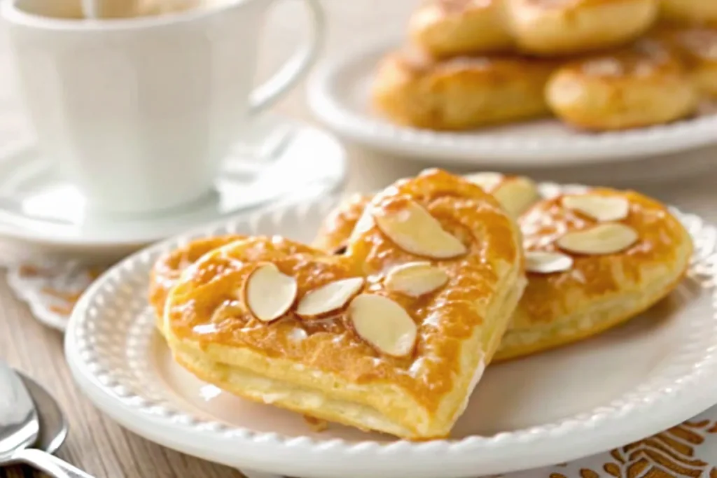 Puff Pastry Valentine Cookies