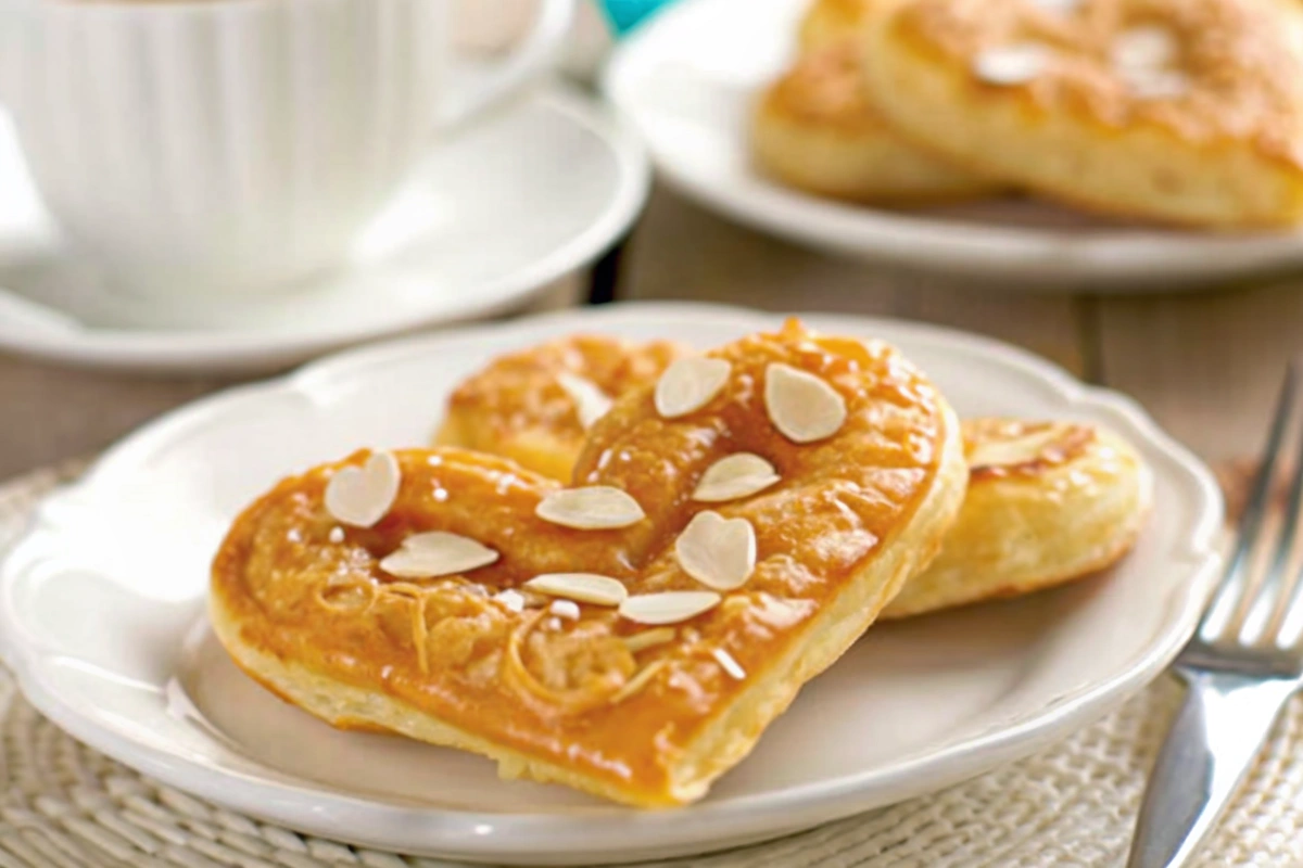 Puff Pastry Valentine Cookies