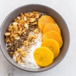 Roasted Persimmon Yogurt Bowl