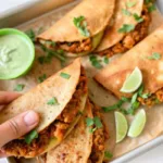 Sheet Pan Crispy Chicken Tacos