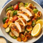 Sheet Pan Honey Mustard Chicken Thighs