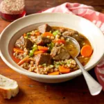 Slow Cooker Beef Barley Soup