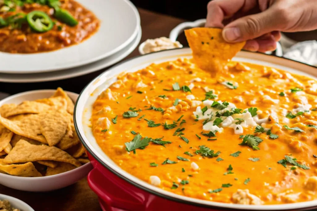 Slow Cooker Buffalo Chicken Dip