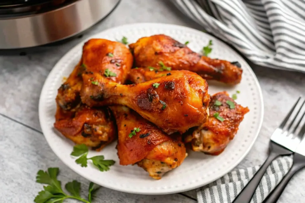 Slow Cooker Chicken Drumsticks