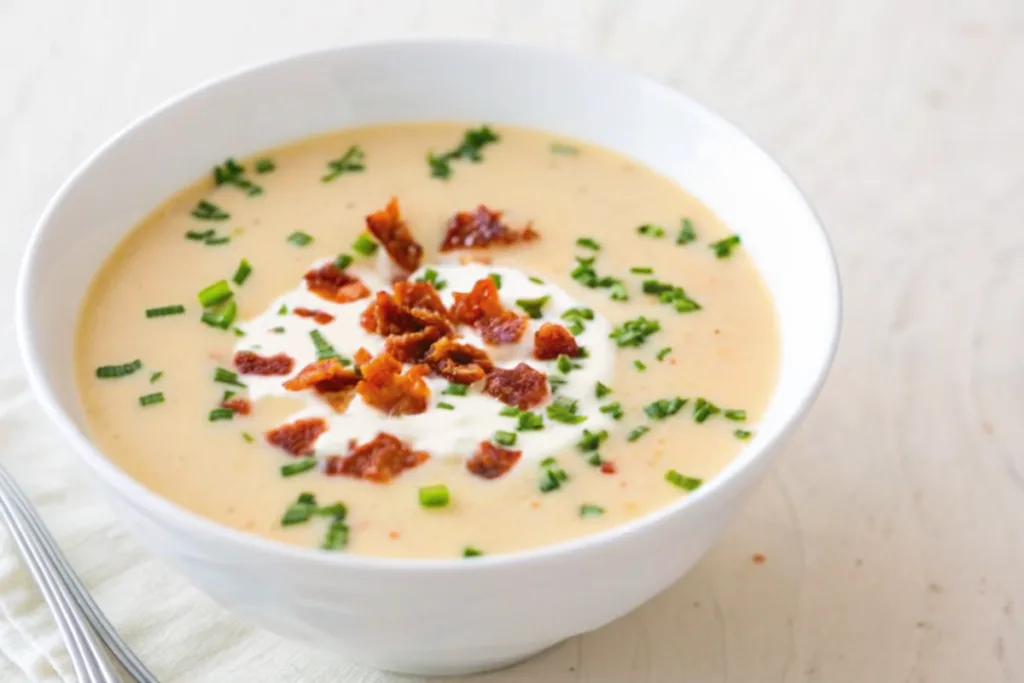 Slow-Cooker Loaded Baked Potato Soup