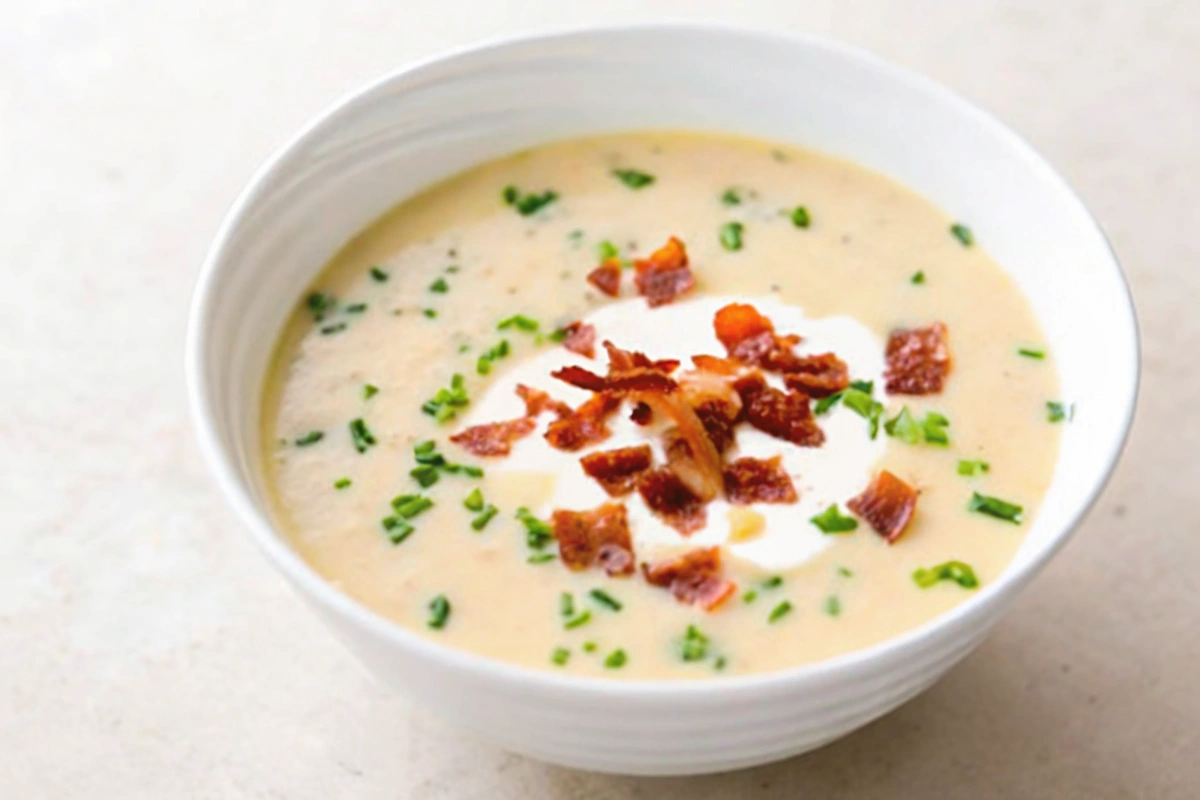 Slow-Cooker Loaded Baked Potato Soup