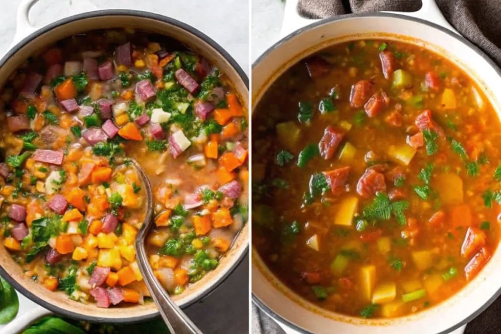 Smoked Sausage and Vegetable Soup