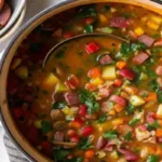 Smoked Sausage and Vegetable Soup