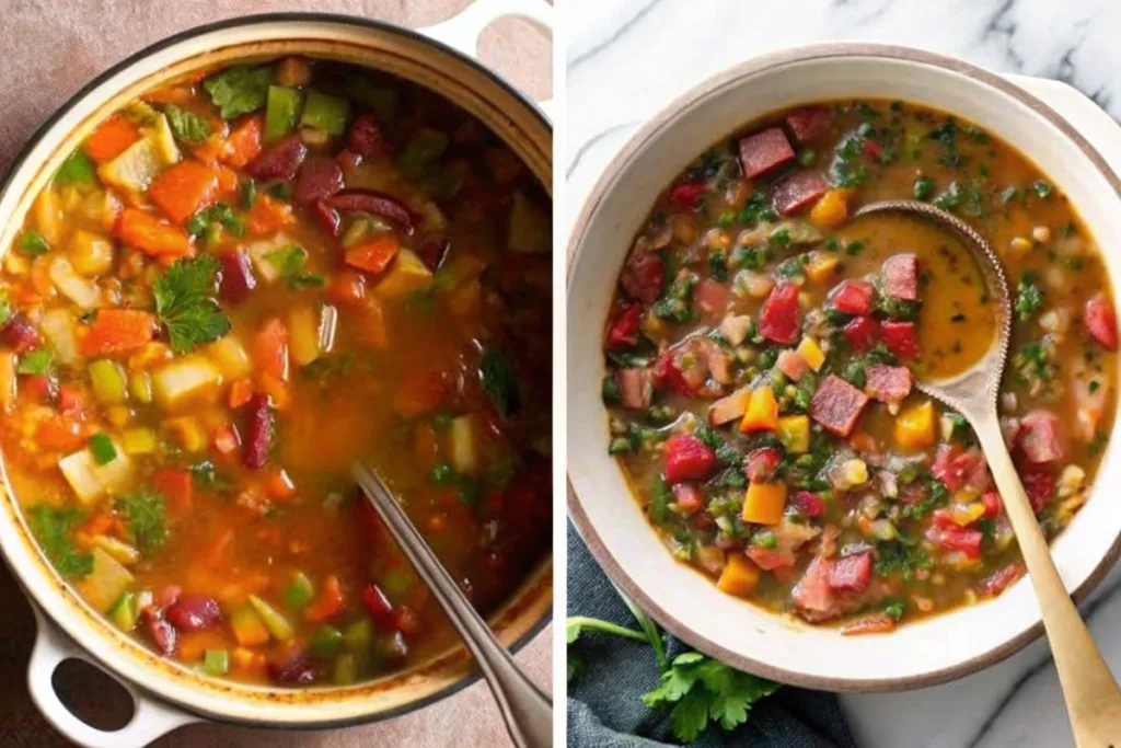 Smoked Sausage and Vegetable Soup