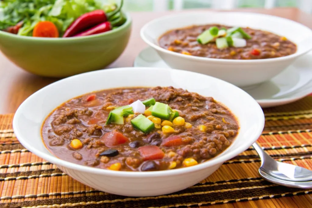Smoky Refried Bean Soup