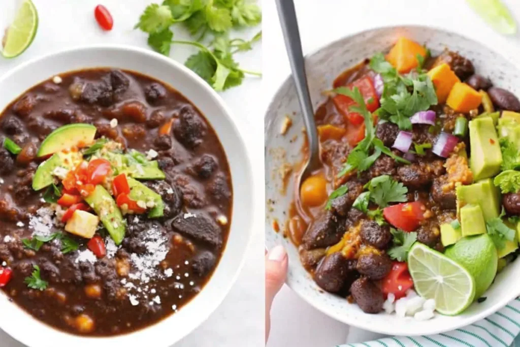 Smoky Vegan Black Bean Soup