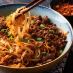 Spicy Beef Sambal Noodles