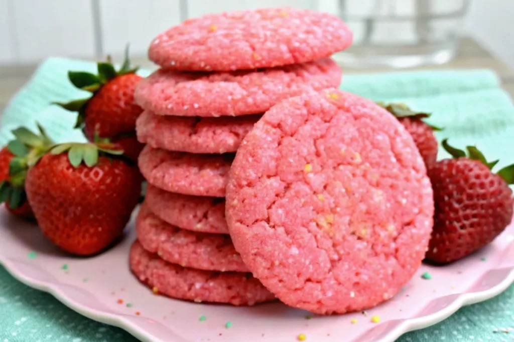 Strawberry Champagne Cookies Recipe