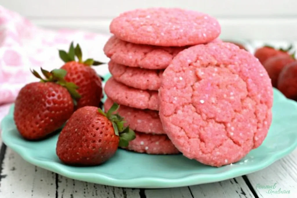 Strawberry Champagne Cookies Recipe