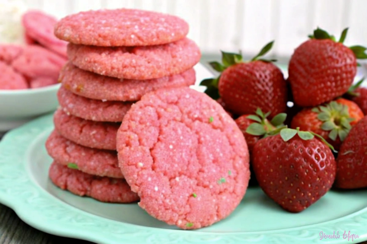 Strawberry Champagne Cookies Recipe