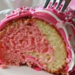 Swirl Valentine's Day Cake