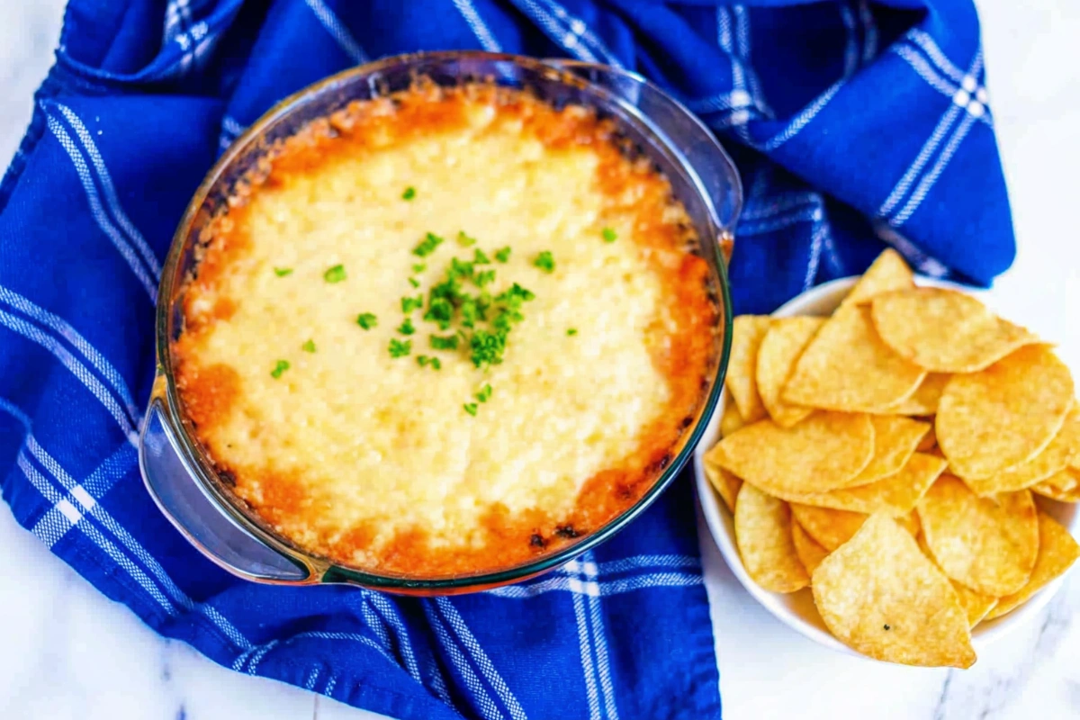 Serving True Buffalo Chicken Wing Dip