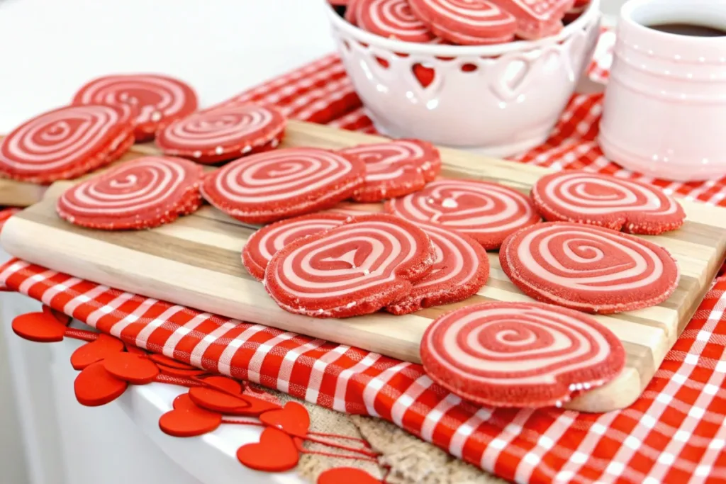 Valentine Swirl Cookies
