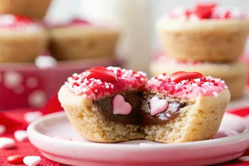 Valentine's Day Cookie Cups