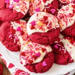 Valentine's Day Red Velvet Cookies