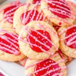 Valentine's Thumbprint Cookies