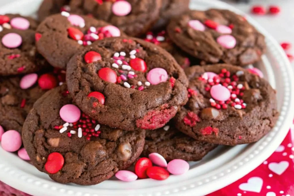 Very Valentine Pudding Cookies