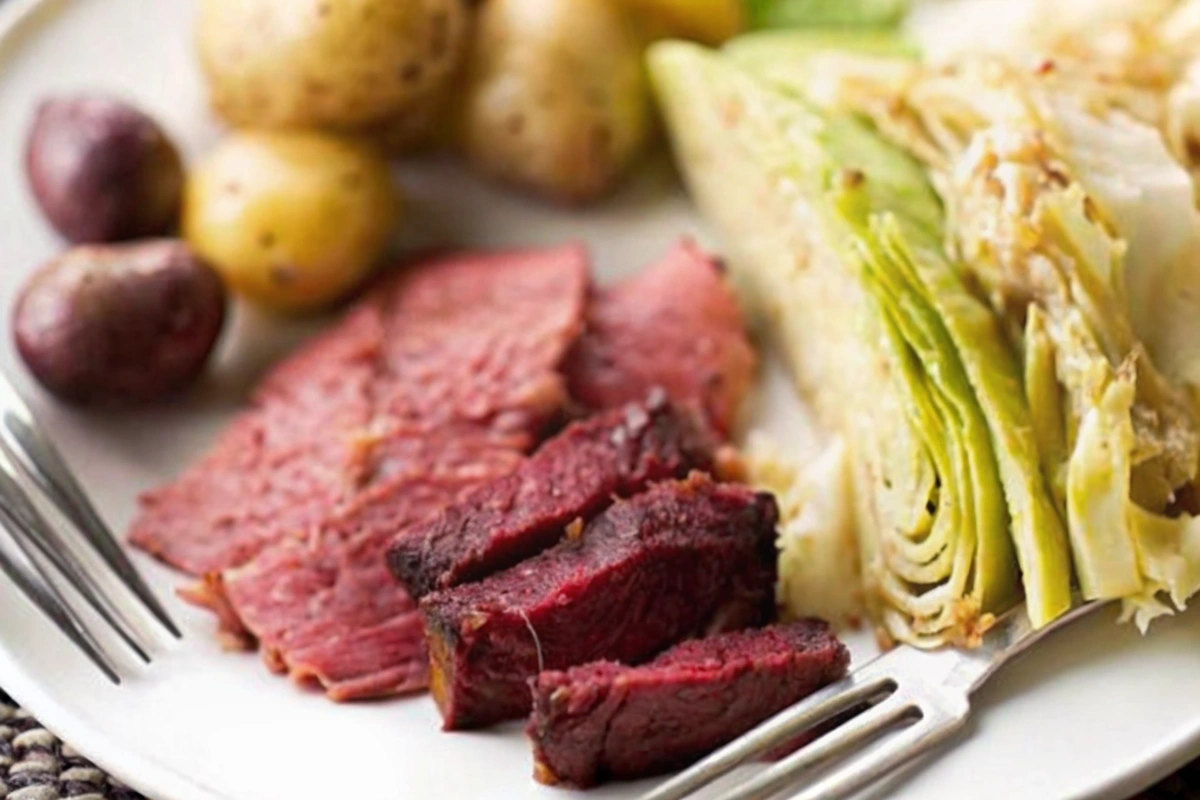 Baked Corned Beef and Cabbage