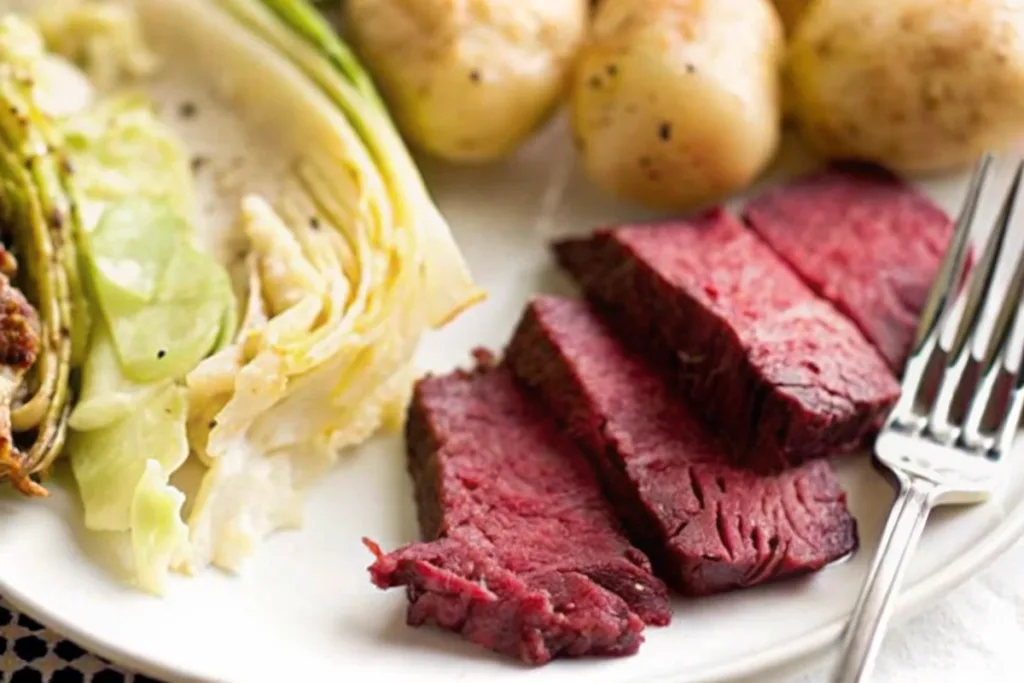 Baked Corned Beef and Cabbage