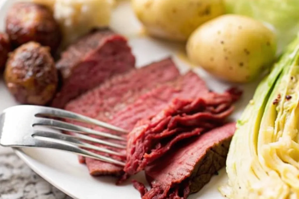 Baked Corned Beef and Cabbage