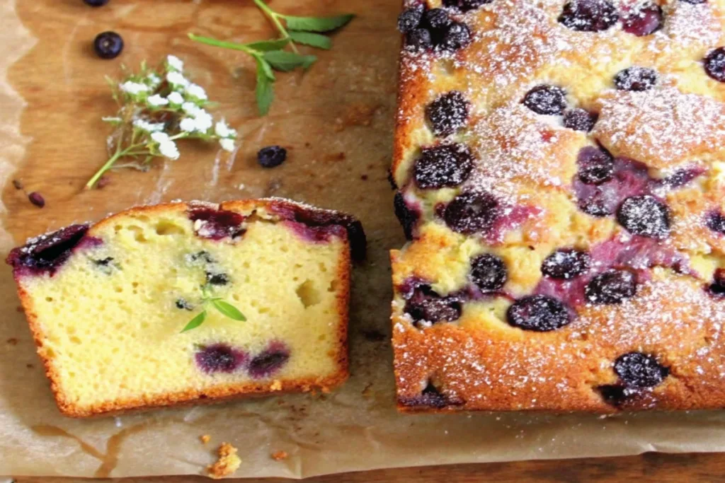 Blackberry Limoncello Cake