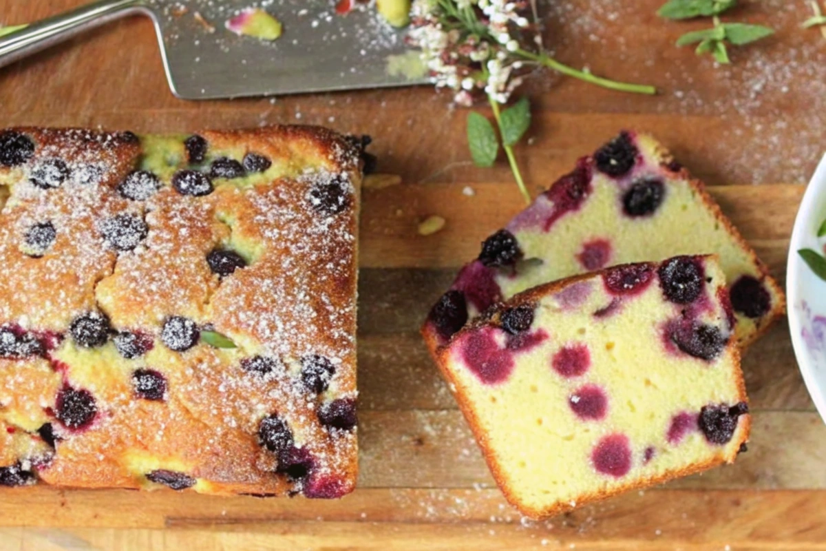 Blackberry Limoncello Cake